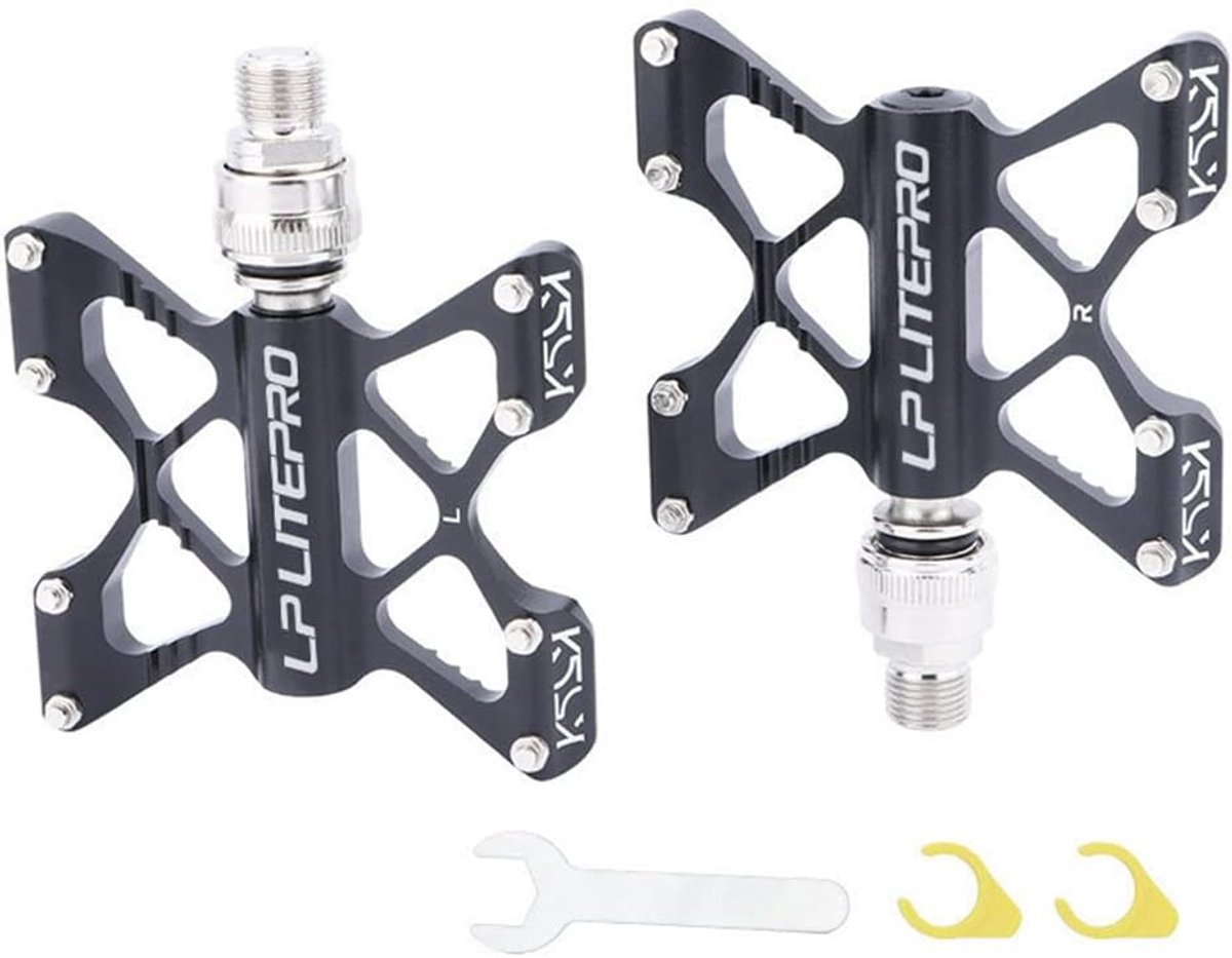 Vouwfiets Aluminium Dubbelzijdig Quick Release Pedaal - Antislip Pedalen voor Fiets