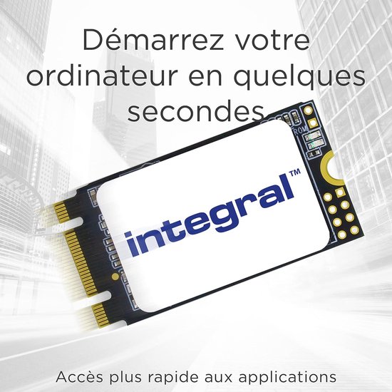Interne SSD - Opslag M.2 - Computer Versnellen - SATA III Interface - 256 GB - Blauw — afbeelding 3