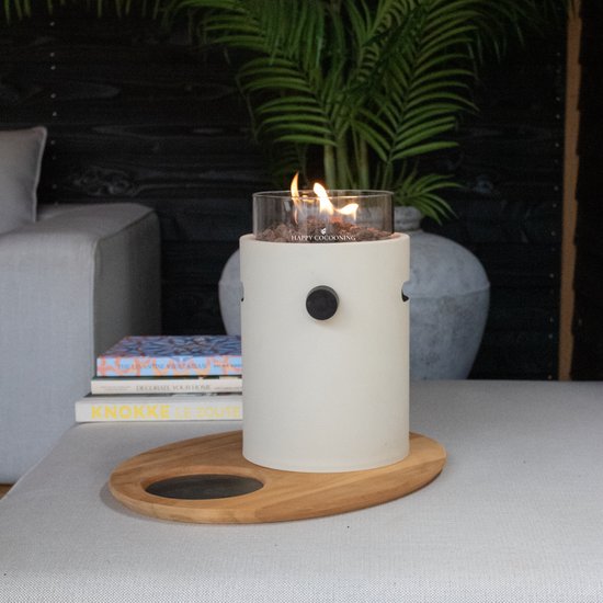 Happy Cocooning tafelbrander Lumi Steel oyster beige — afbeelding 4
