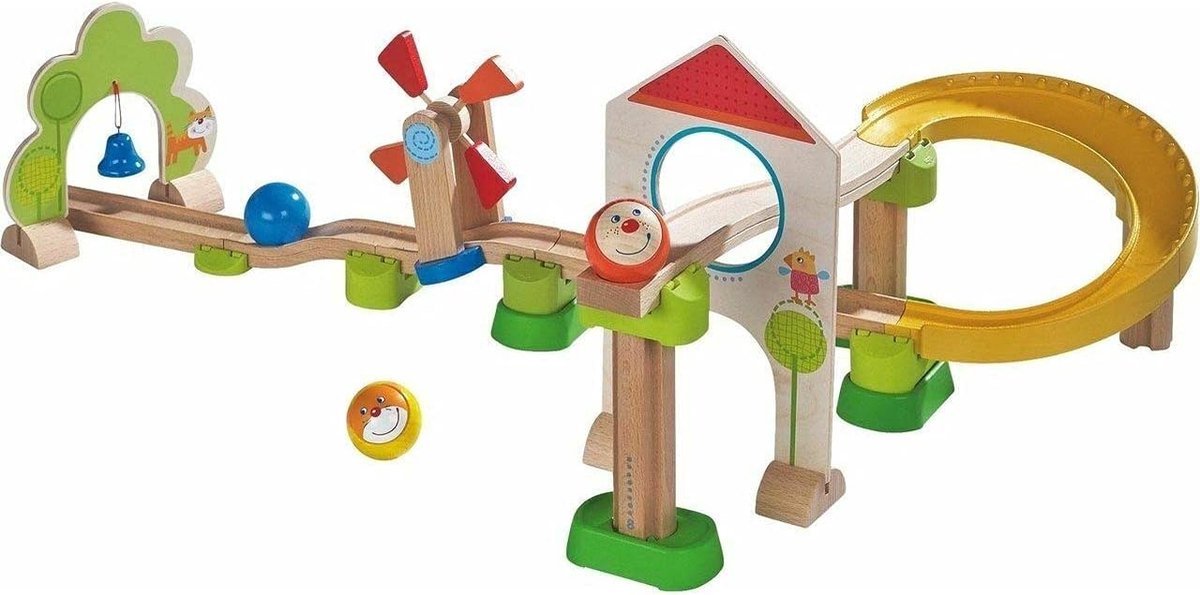 Kullerbü Windmolen Knikkerbaan - Met Speciale Effecten voor Kinderen van 2 Jaar en Ouder
