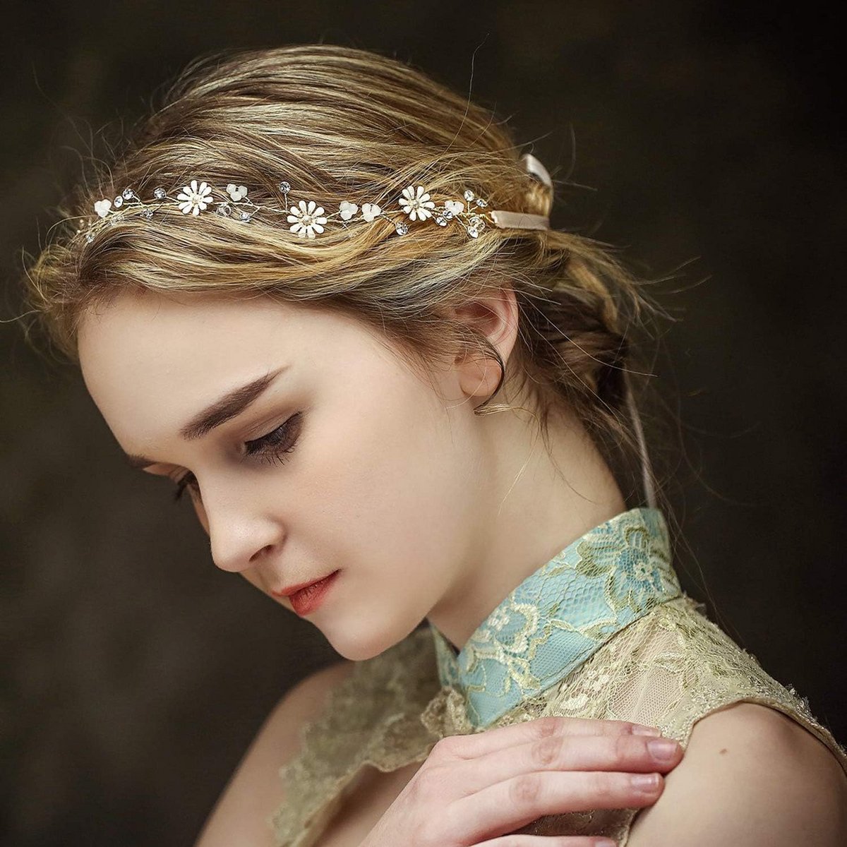 Vintage Haaraccessoires voor Bruiden - Haarkammen met Strass en Bloemen