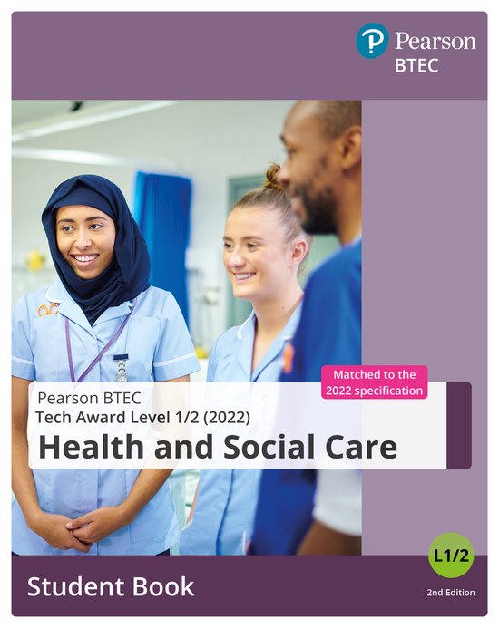 BTEC Tech Award Health and Social Care- BTEC Tech Award 2022 ... - cover