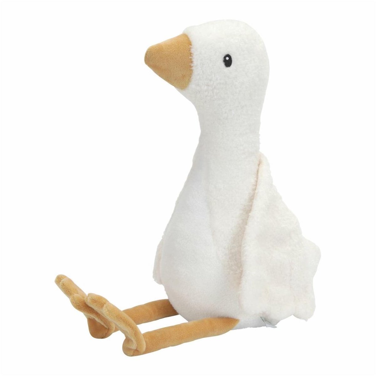 Little Dutch Newborn Naturals Knuffel Little Goose 25 cm — afbeelding 3