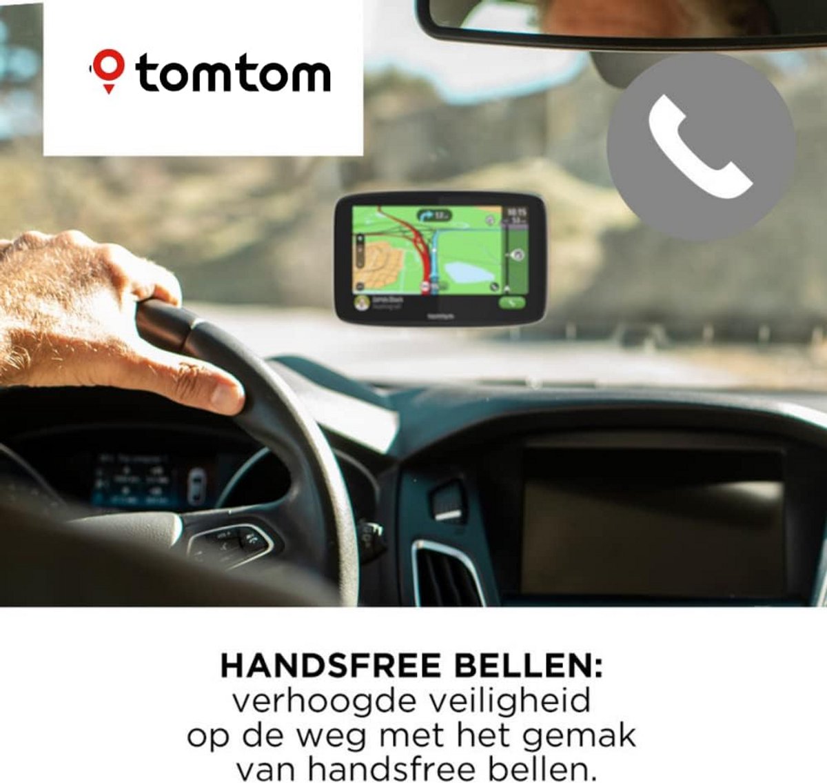 Navigatiesysteem 6 inch met Handsfree Bellen en Wi-Fi Updates - Kaarten van Europa – foto 4