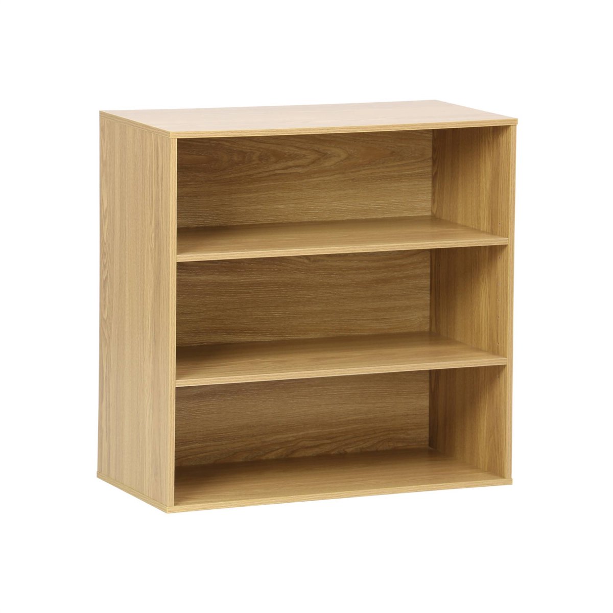 sweeek - Decoratieve opbergmodule houtdecor 2 planken 70cm - kompo