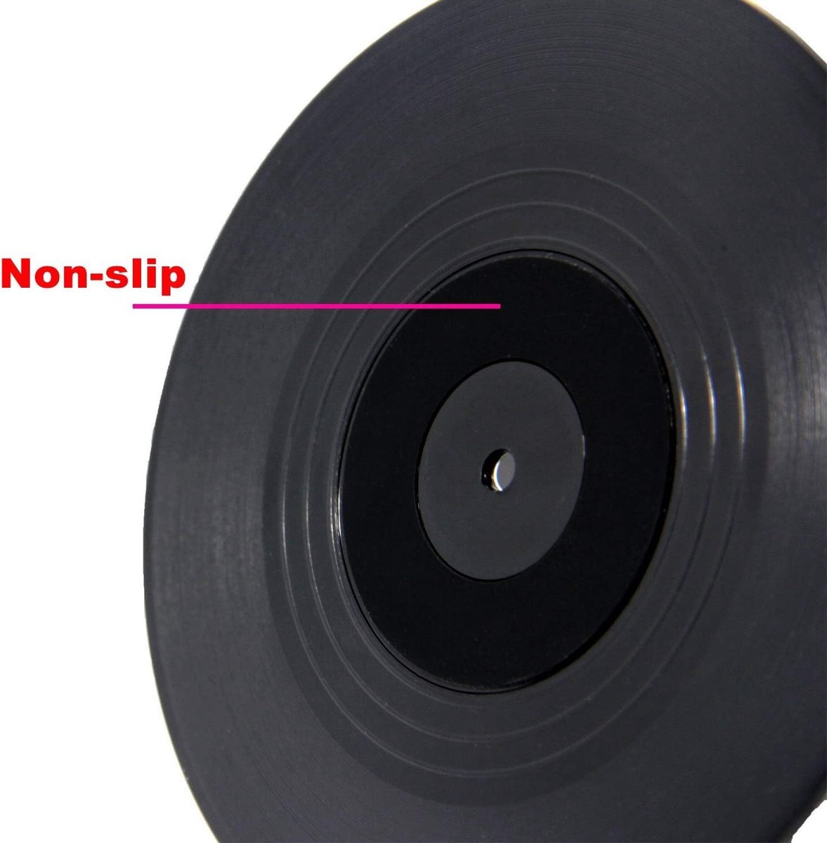 Set van 12 Grappige Vinyl Plaat Onderzetters - Gespreksstarters voor Drankjes