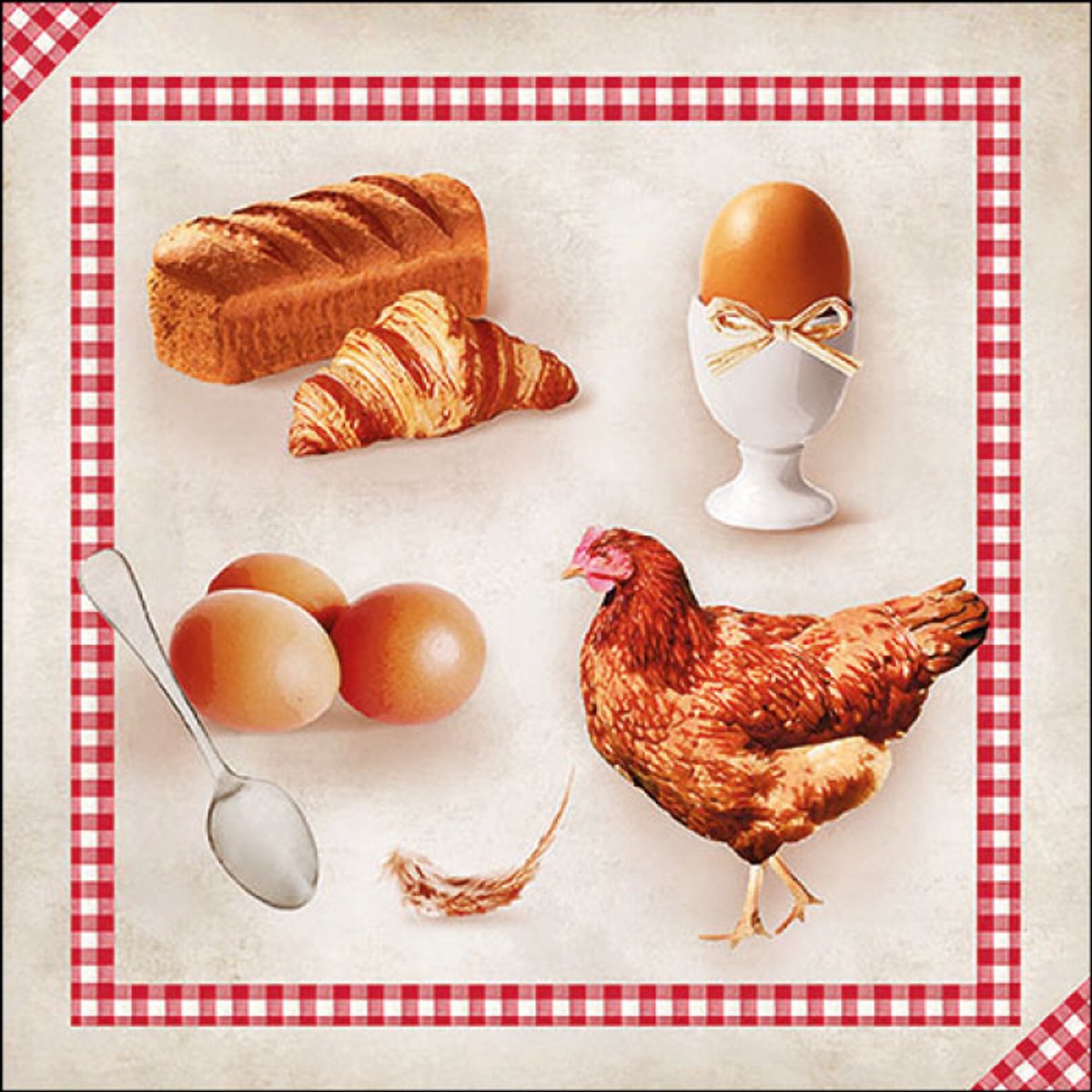 Lunch Servetten Breakfast - Ambiente - 33x33 cm