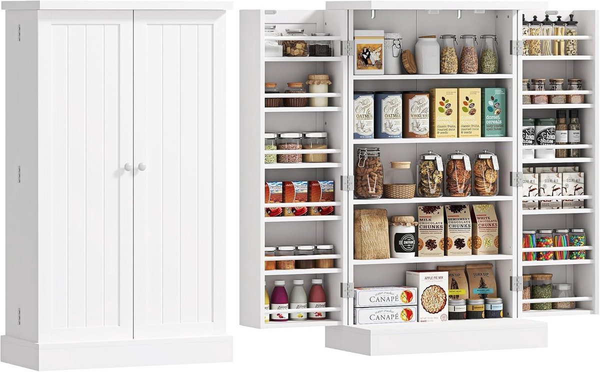 Buffet Keukenkast met Verstelbare Planken - Opbergruimte voor Woonkamer en Eetkamer