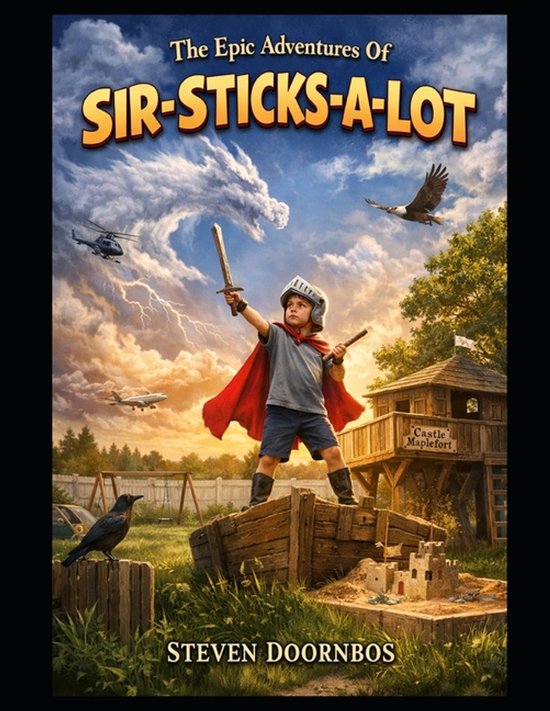 The Epic Adventures Of Sir-Sticks-A-Lot A Back Yard Dragon A ... - cover