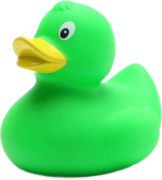 groene-badeend-8-cm-plezier-in-bad-bol