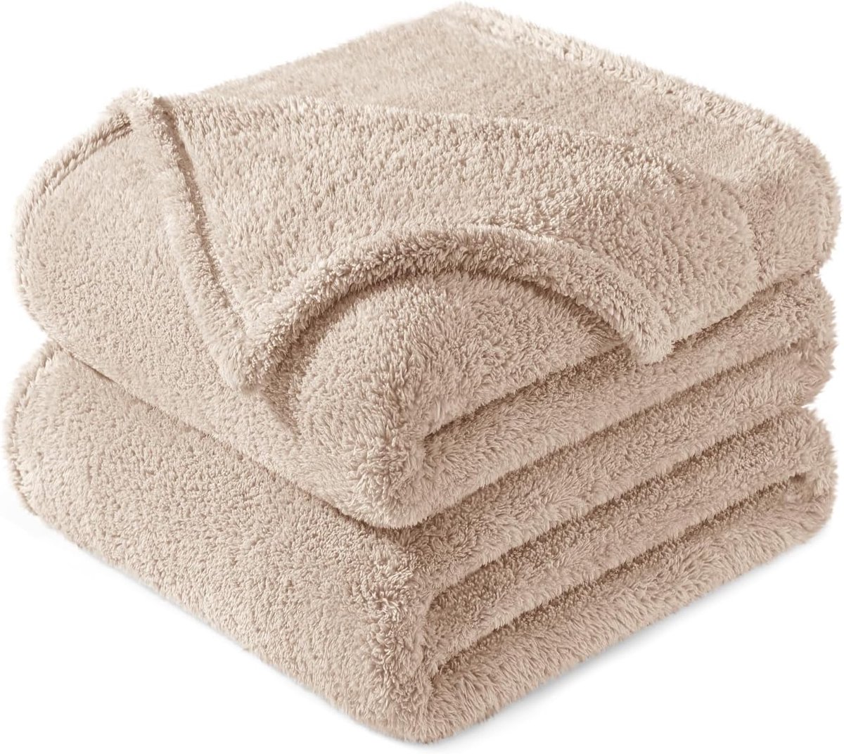 Zachte Fleece Deken voor Bank of Bed, Warm en Knuffelzacht, Geschikt voor Alle Seizoenen, 230x270 cm