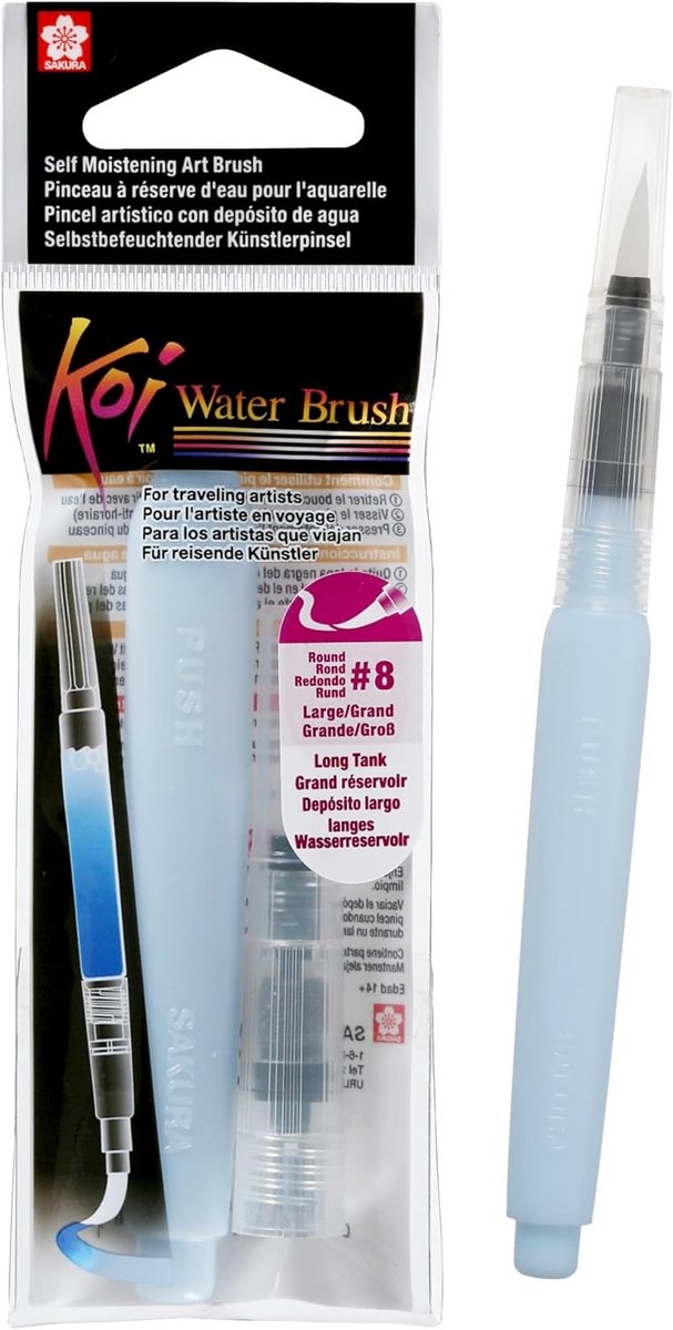 Waterbrush met Lange Barrel en Grote Tip voor Schilderen