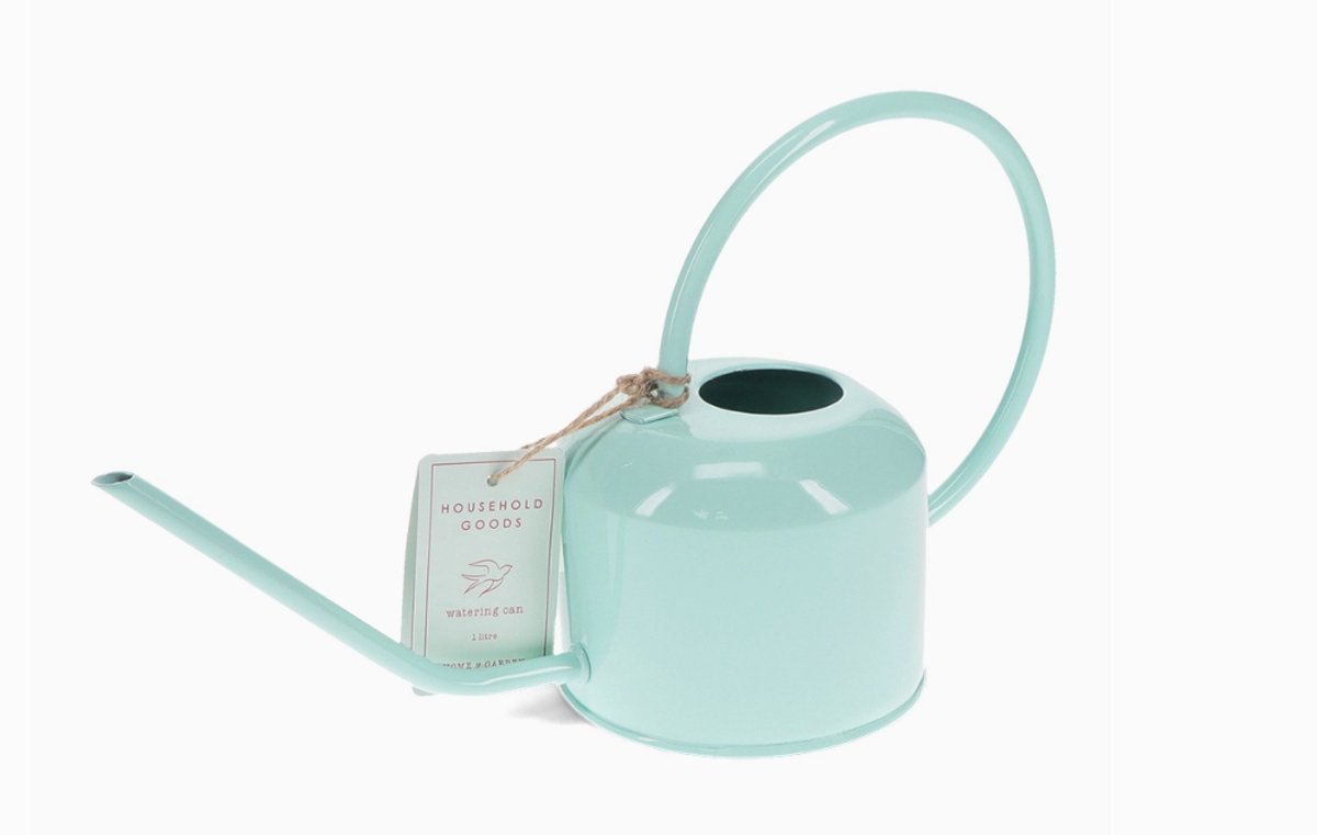 Metalen gieter 1Ltr - Hemels blauw | De Woonbiotoop