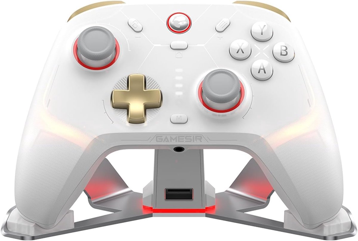 Multiplatform Draadloze Controller met Electromagnetische Joysticks voor Switch, PC, iOS, Android
