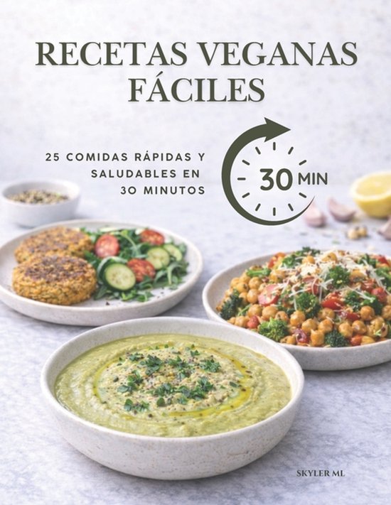 Recetas Veganas Fáciles - cover