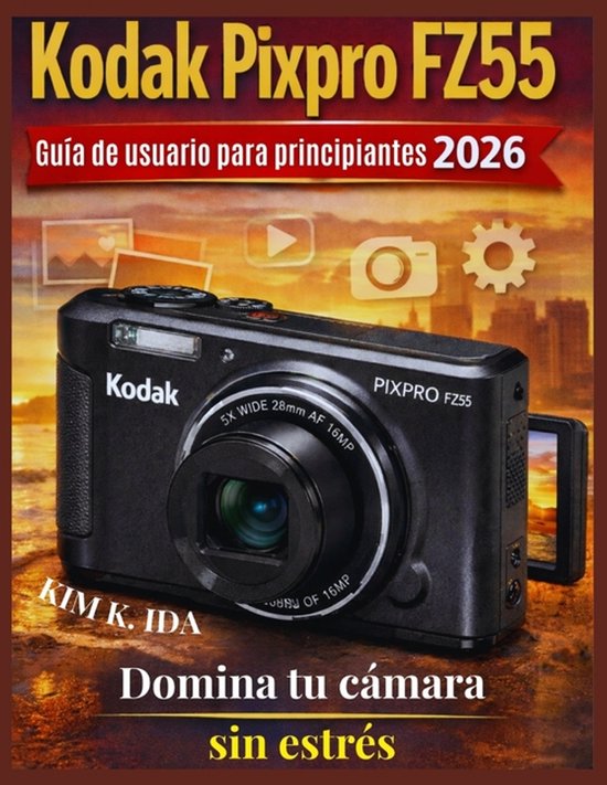 Guía de usuario Kodak Pixpro FZ55 para principiantes 2026 - cover