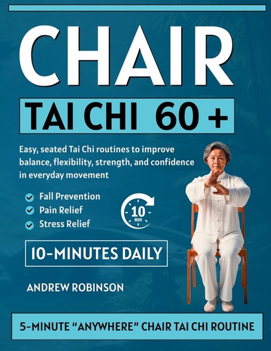 Easy Tai CHI for Beginners- Chair Tai Chi 60+ - cover