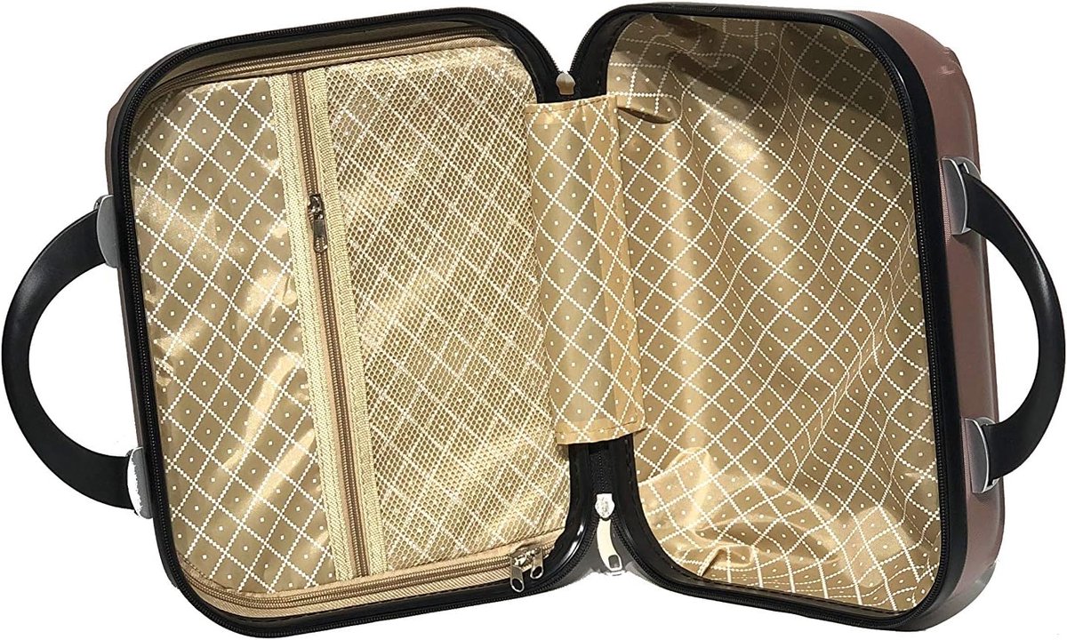 Reiskoffer 65 cm met make-uptas - Perfect voor elke reis