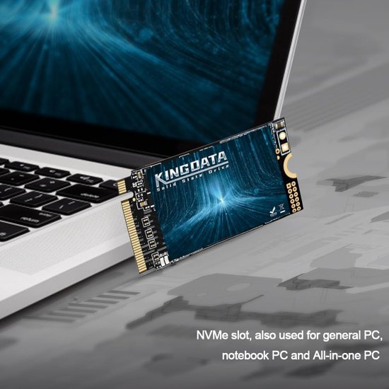 Interne SSD - NVMe Schijf - Sneller Computer Gebruik - PCIe Gen3x4 Technologie - 512 GB - Zwart — afbeelding 4