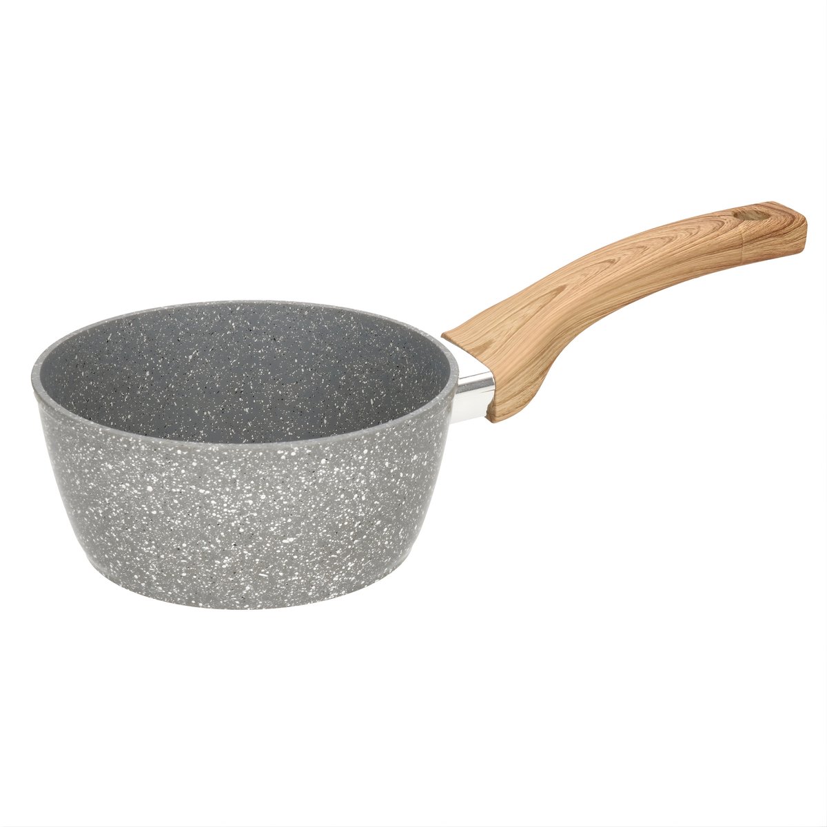 5Five Steelpan - D19 cm - 1,9L - grijs - aluminium/rvs - juspan/sauspan - pannen