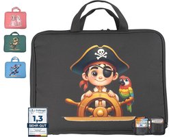 Tas voor 8 Boeken - Geschikt voor TipToi Starterset met Inzetstuk en Bateryvak