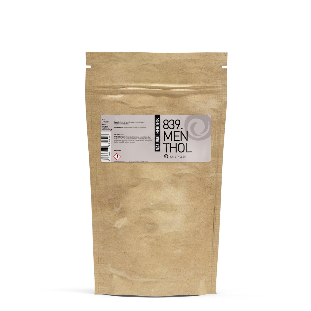 Natural Heroes - Menthol Kristallen 50 gram