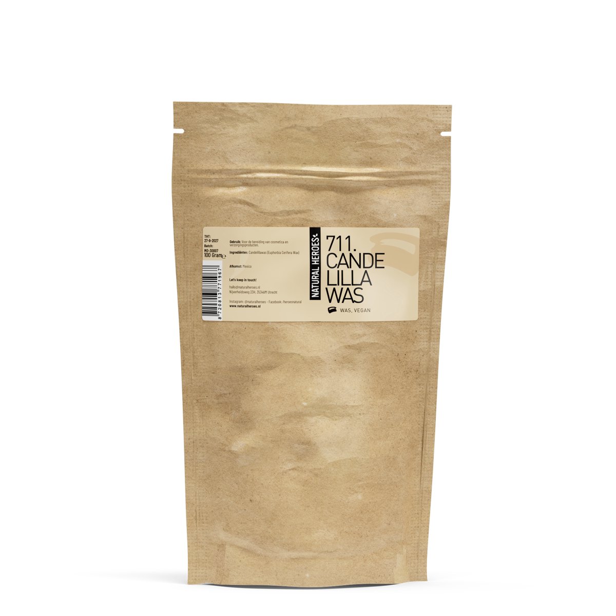 Natural Heroes - Candelillawas 100 gram