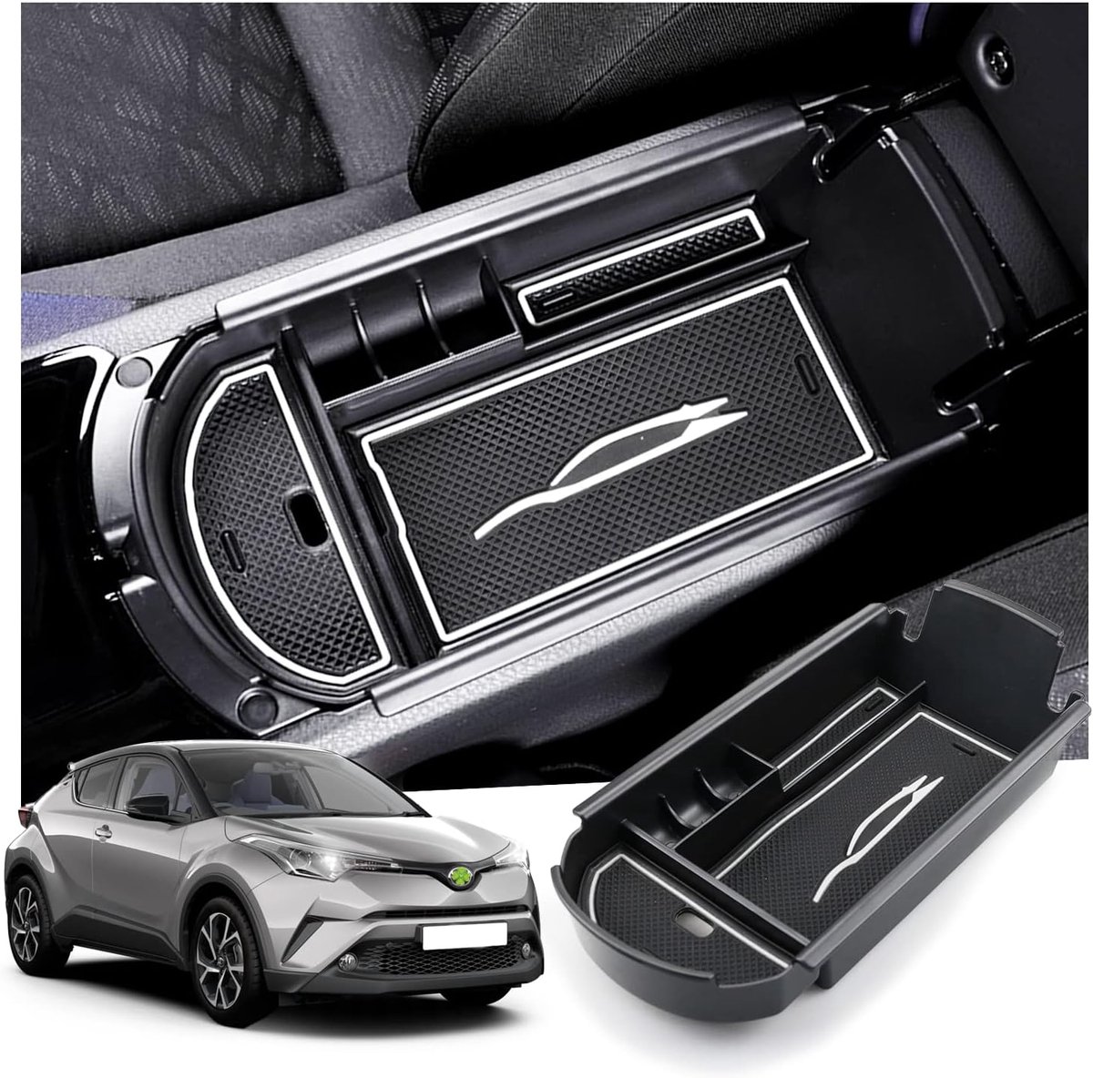 Opbergbox voor Middenconsole - Organizer voor Auto Accessoires 2016-2023