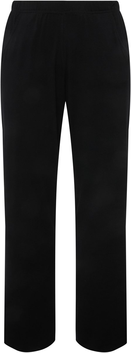 Ulla Popken - Dames - Broek zijzakken rechte pasvorm - Zwart - Maat 50+