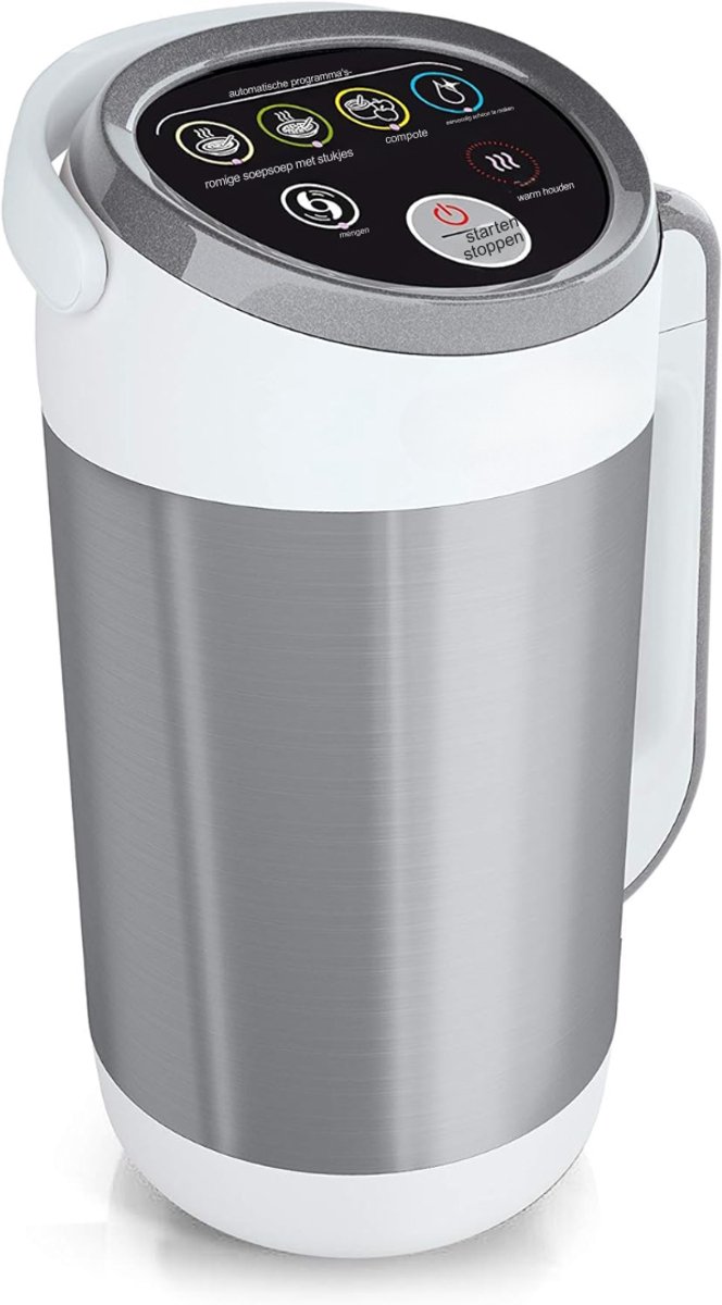 Aura® Soepmaker - Soepmakers - Soupmaker - Zilver- 24cm x 23cm x 40cm