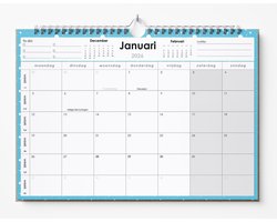 Huurdies® maandkalender - A4 - Seizoenen