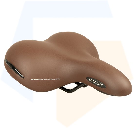Selle Royal Coast - Met Zijbumpers - Selle de vélo pour dames - Marron