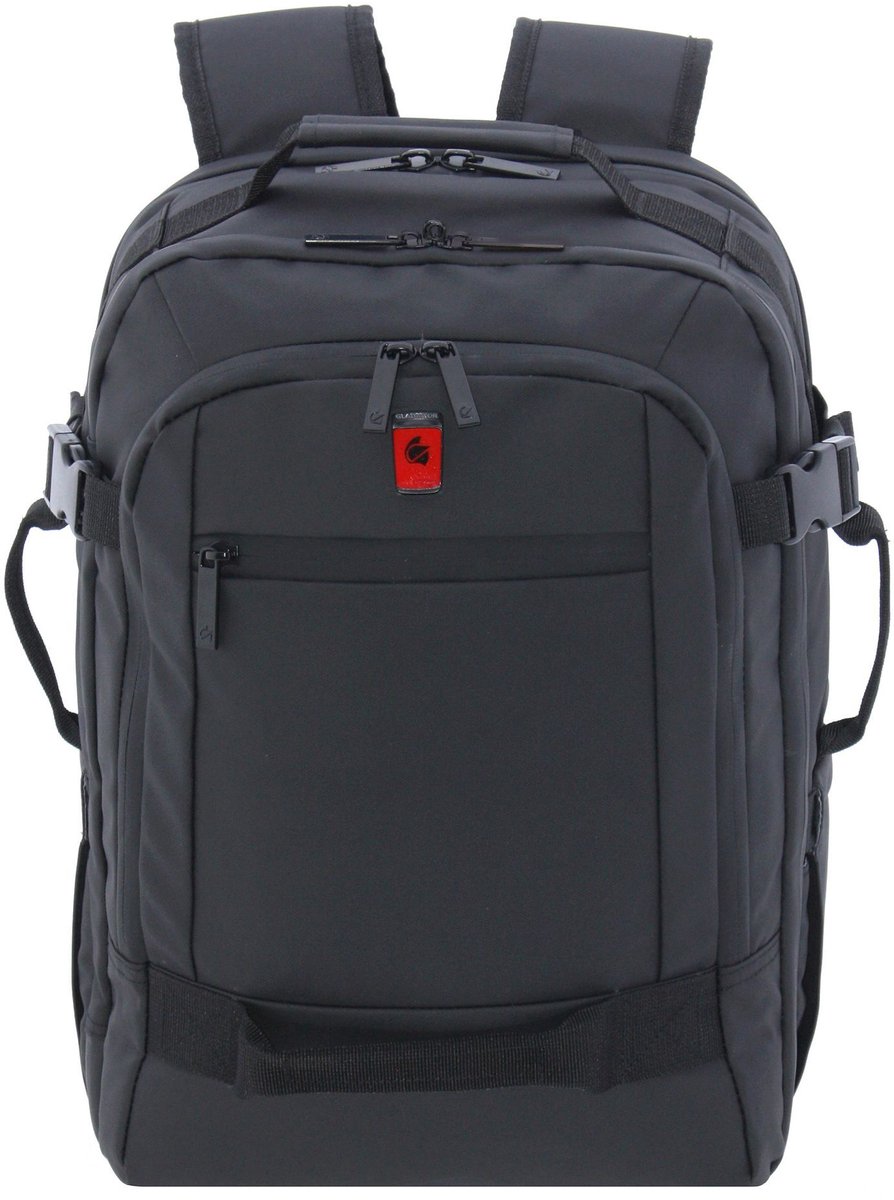 Gladiator Gladiator Polar Travelbackpack - Underseater Rugzak 40x30x20 cm - Waterafstotend 24 Liter - Laptopvak 14" - Zwart