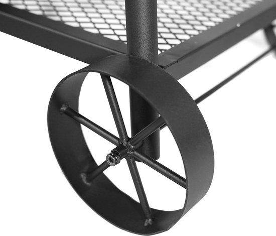 TAINO KAMAYO Smoker Rookoven Standgrill Houtskoolgrill Kleine BBQ Grillwagen — afbeelding 3