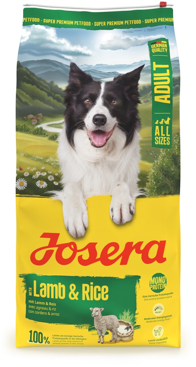 Josera Josera Lam / Rijst - all sizes adult - hondenvoer - 12,5 kg