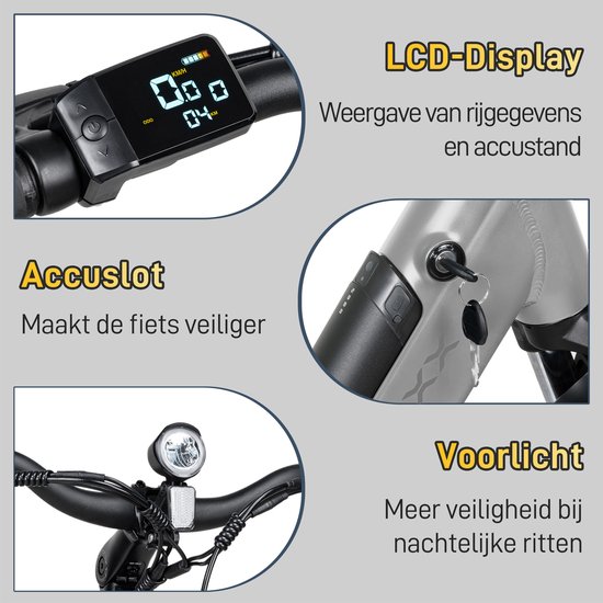 SAXXX Comfort SUV Easy - Elektrische Fiets - 95%Vooraf Geassembleerd Stadsfiets - 468Wh uitneembare accu - 90km Actieradius - SHIMANO Altus 7 Versnellingen - Achterwielmotor 250W - Aluminum Frame - 27.5" CST anti-lek - Zilvergrijs van Saxxx — afbeelding 2