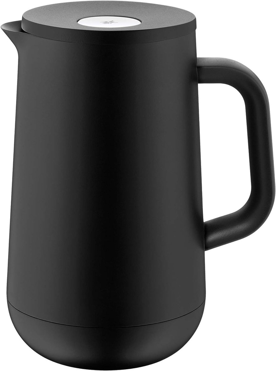WMF Impulse thermoskan 1 liter zwart kunststof voor thee
