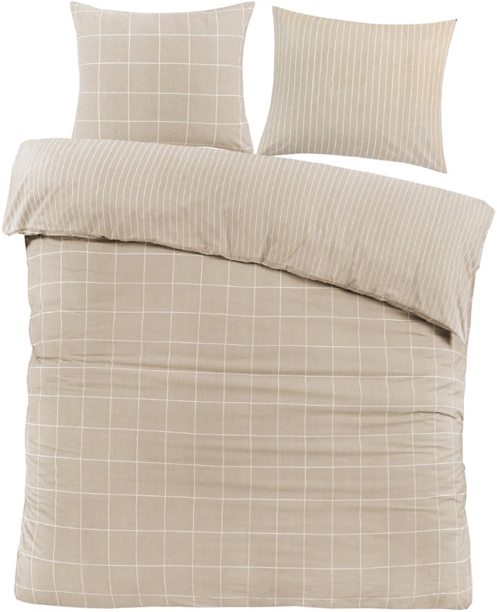 Day Dream Magnus - Dekbedovertrek - Tweepersoons - 200 x 200/220 - Zand