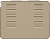 Étui Zugu - iPad Air 13 (M2/ M3) 2024/2025 et iPad Pro 12.9 (3e/4e génération) 2018/2020 - étui à rabat de luxe ultra résistant - protection complète à 360° - avec fonction de support multifonction - adapté à Apple Pencil - Sable