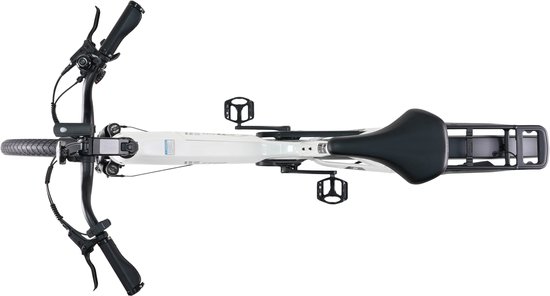 Elektrische Fiets TTGO Z5 - 36V 18AH Accu - Middenmotor - Max Actieradius 120 KM - Aluminium Lage Instapframe - 27.5×2.4 Inch Wielen - Shimano 9 Versnellingen - Hydraulische Schijfremmen - LCD Display - Elektrische Stadsfiets -Wit van Merkloos — afbeelding 3