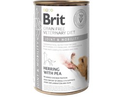 Brit Vet Diet Mobility Natvoer in Blik voor Honden 6x400g