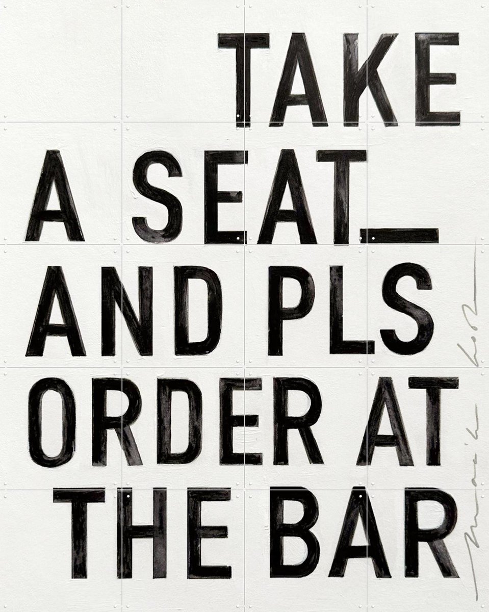 IXXI Order at the Bar, Maaike Koster & My Deer Art Shop - 80 x 100 cm - Gratis ophangtool - Grote wanddecoratie en posters - Grafisch Ontwerp