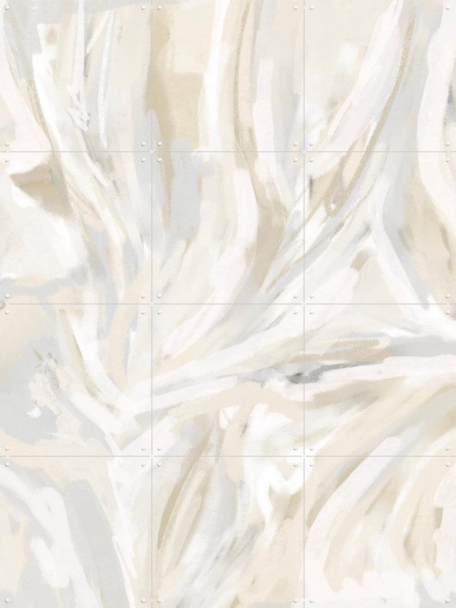 IXXI Modern Abstract in Neutrals, Bohomadic Studio - 60 x 80 cm - Gratis ophangtool - Grote wanddecoratie en posters - Abstract, Illustraties