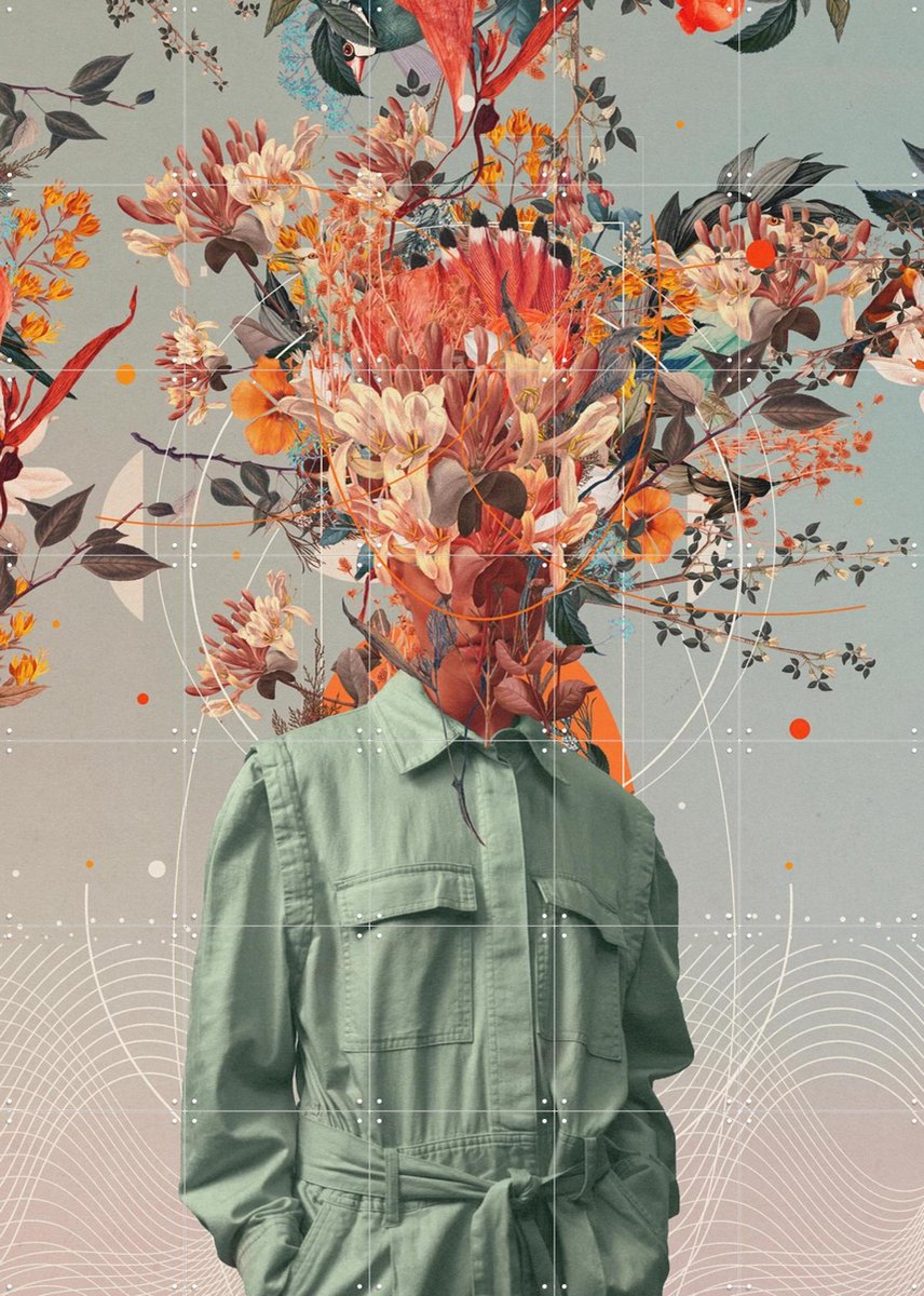IXXI You smell like Home, Frank Moth - 100 x 140 cm - Gratis ophangtool - Grote wanddecoratie en posters - Kleurrijk, Surrealisme, Fotografie