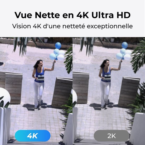 Reolink Duo 2 PoE 4K Dubbele-Lens PoE Beveiligingscamera Systeem, Buiten IP-camera voor Thuis met 180° Beeldhoek, Persoons-/Voertuig-/Huisdierendetectie, Kleuren Nachtzicht, Tweewegcommunicatie, Tot 512GB microSD-kaart van Reolink — afbeelding 4