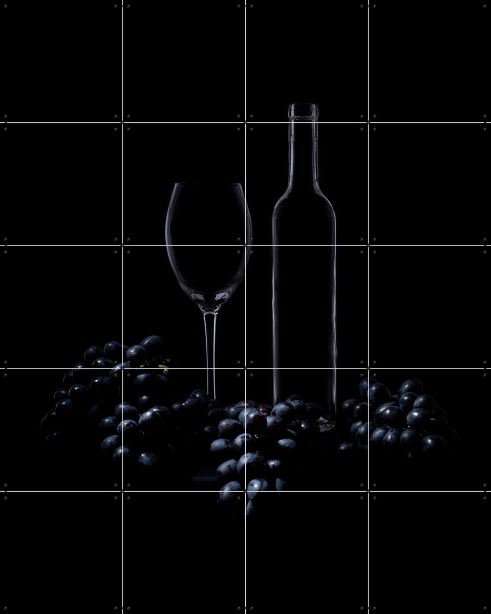 IXXI Black on Black, Margareth Perfoncio & Various - 80 x 100 cm - Gratis ophangtool - Grote wanddecoratie en posters - Minimalisme, Fotografie