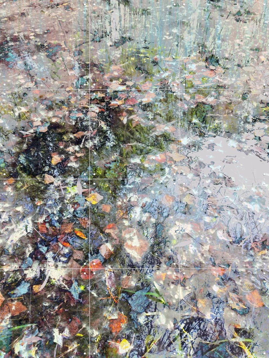 IXXI Leave it all behind, Angelo Cerantola - 60 x 80 cm - Gratis ophangtool - Grote wanddecoratie en posters - Abstract, Impressionisme, Kleurrijk