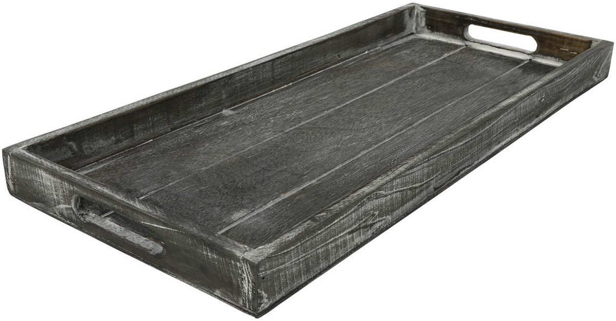 Countryfield Dienblad Claudina S grey-wash 21x48x3,5cm
