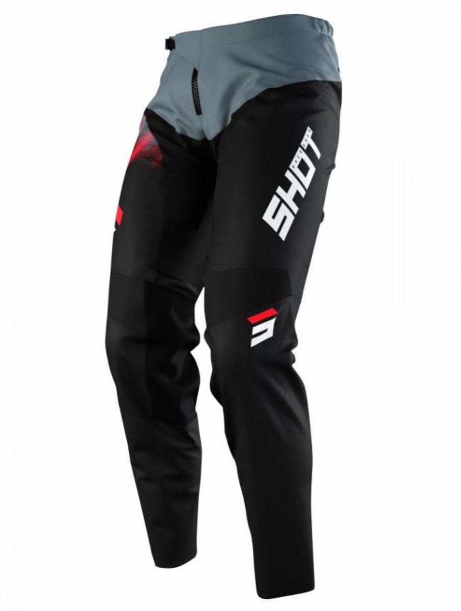 SHOT Devo Versus Black Red - Broek
