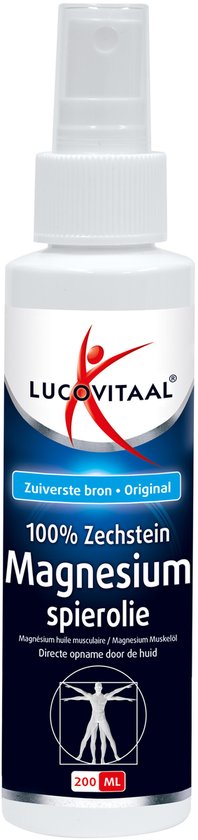 Lucovitaal - Magnesium Spierolie spray - 200 milliliter - Spierolie